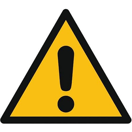 Výstražná tabulka Manutan Expert - Nebezpečí, hliník, 200 mm