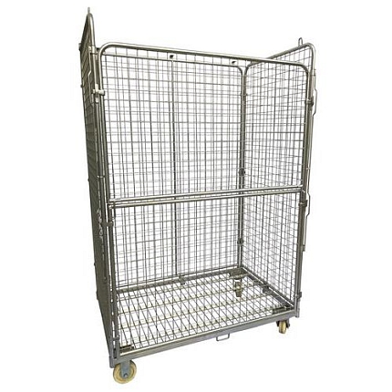 Pojízdný rollkontejner Manutan Expert Maxi 3, do 600 kg