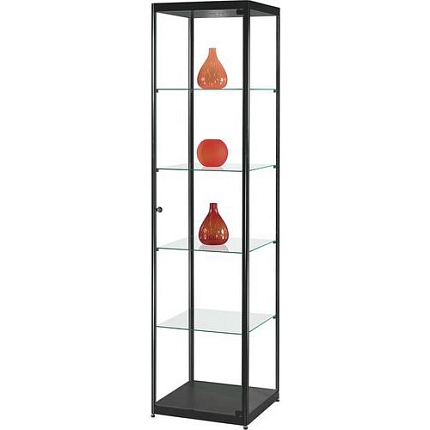 Skleněné produktové vitríny Manutan, 200 x 50 x 50 cm