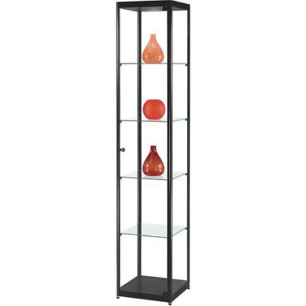 Skleněné produktové vitríny Manutan, 200 x 40 x 40 cm