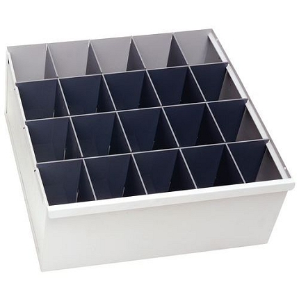 Dělicí příčky Manutan SF1, 3 + 4 ks