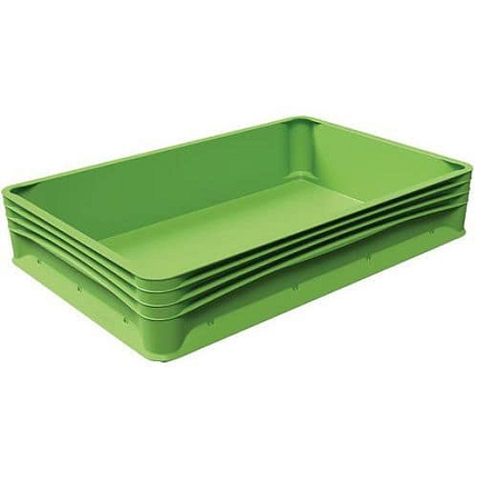 Plastová Euro přepravka Eurowave, 21,2 l, šířka 400 mm