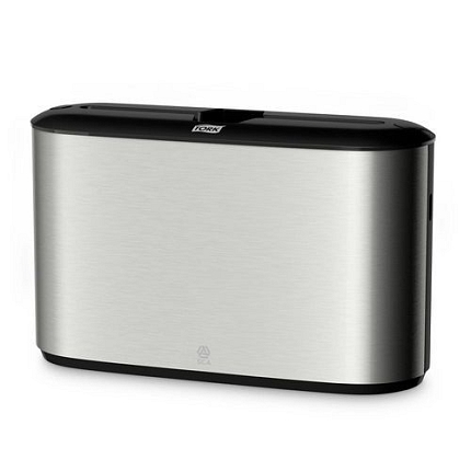 Přenosný zásobník na skládané papírové ručníky Tork Xpress nerez H2