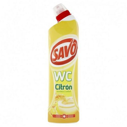SAVO WC čistič citrón gel 750ml