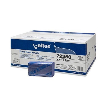 Papírové ručníky skládané Celtex MULTI BLUE, 3060ks