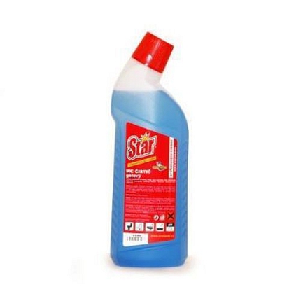 STAR WC gelový čistič na rez a vodní kámen 750ml