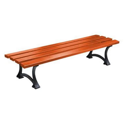 Parková lavička Summer, mahagon