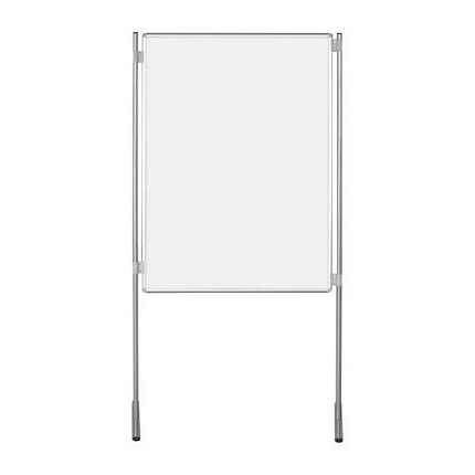 Keramický oboustranný paraván ekoTAB 120 x 150 cm, elox