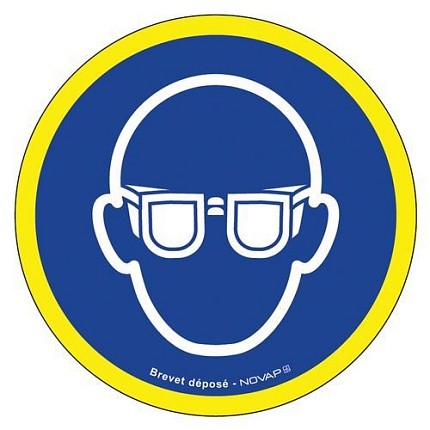 Značka s vysokou viditelností: Noste brýle, plast