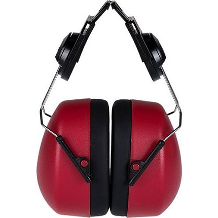 Chrániče sluchu Clip-on, červená