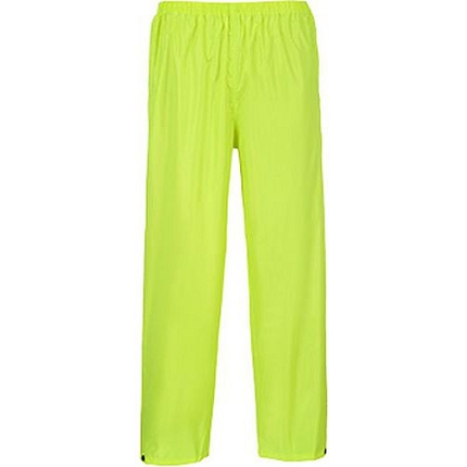 Kalhoty do deště Classic, žlutá