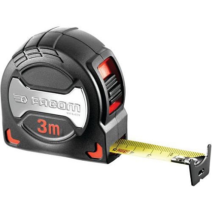 Svinovací metr Facom Premium, 3 m