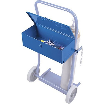 Přídavný box na nářadí k rudlům, 46 x 21 x 15,5 mm, modrý, pro RU200