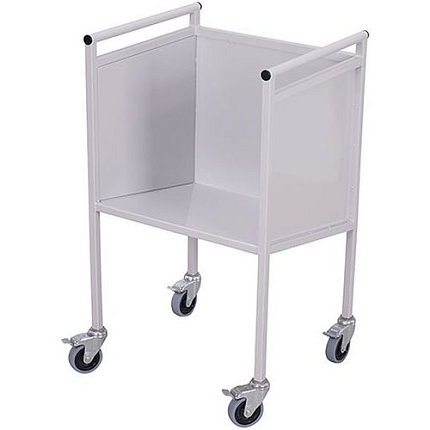 Vozík na dokumenty, 62,5 x 55 x 102,5 cm, světle šedý