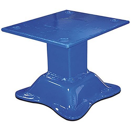 Noha pro stojan na plech, modrá