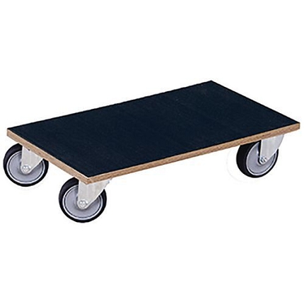 Přepravní plošina PL02, do 300 kg, 14,5 x 60 x 35 cm, šedá