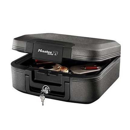 Bezpečnostní kufr Master Lock odolný ohni a vodě