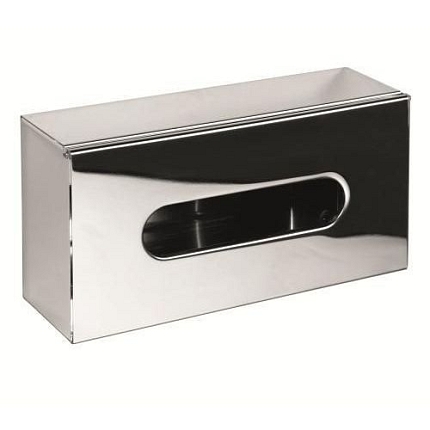 Univerzální zásobník na papírové kapesníčky, nerez lesk
