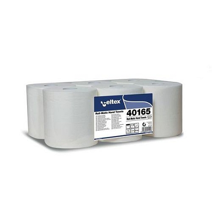 Papírové ručníky v Matic roli Celtex 165, bílé, 6ks