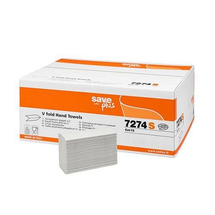 Papírové ručníky skládané Celtex S-Plus V Cell 2vrstvy, 3000ks