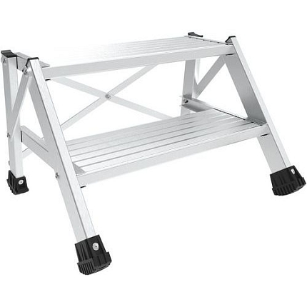 Hliníkové schůdky Stepium Tubesca-Comabi, 2 stupně