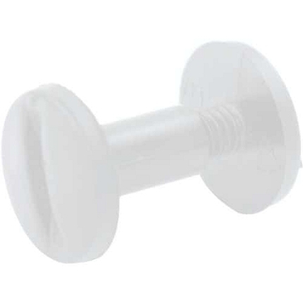 Sada spojovacích šroubů BrickBin bílá