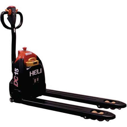 Paletový vozík HELI CBD15J, do 1500 kg, polyuretanová řídicí kola