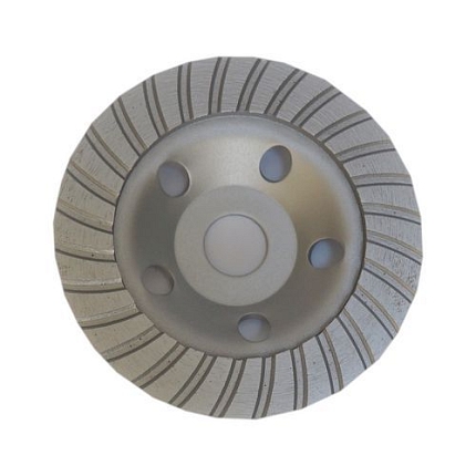 TOPTRADE kotouč diamantový, brusný, turbo, 125 x 22,2 mm