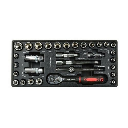 Vložka do zásuvky - ráčnová sada 3/8