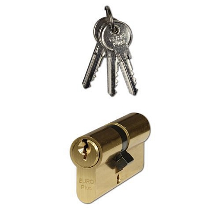 Stavební vložka EuroPlus, 30/35 mm, mosaz