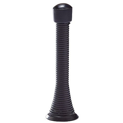 Ohebná ocelová zarážka dveří Barbara, černá