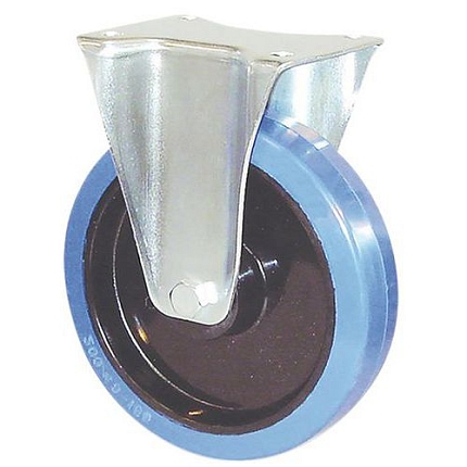 Pevné gumové kolo s EU osovou vzdáleností, průměr 160 mm