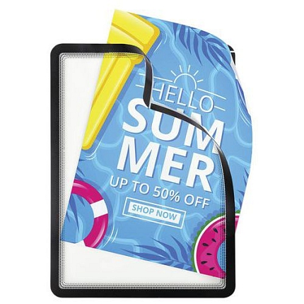 Magnetický rámeček Magneto A3, černý - Djois