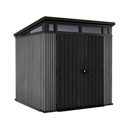 Zahradní domek Vertical 7 x 7, šedý