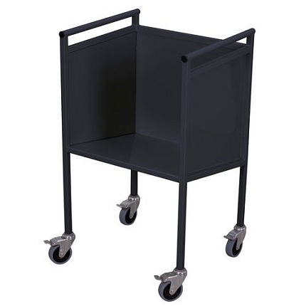 Vozík na dokumenty, 62,5 x 55 x 102,5 cm, tmavě šedý