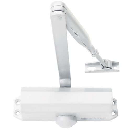 Dveřní zavírač Bricard 610, síla 3, bílá