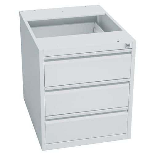 Závěsný kontejner Base-Line, 53,5 x 46 x 58,5 cm, 3 zásuvky