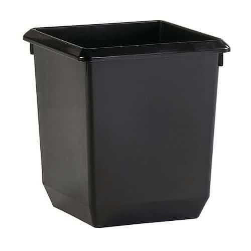 Kuželovitý koš na papír 21 l černý