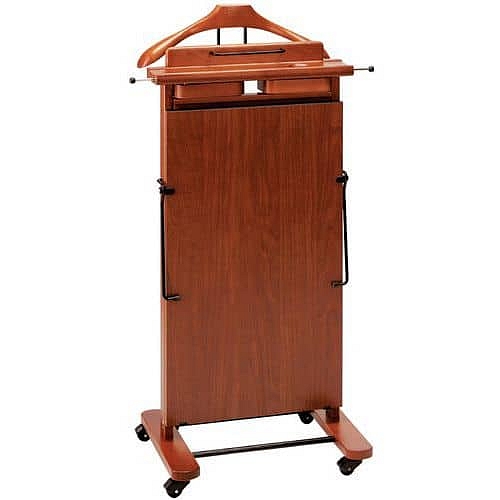 Věšák s ramínkem na kalhoty extra ořech