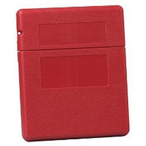 Plastový box na dokumenty Justrite, 31,8 x 26 x 5,7 cm