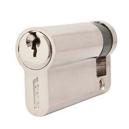 Jednoduchá cylindrická vložka Euro - Nikl, 30 x 41 mm