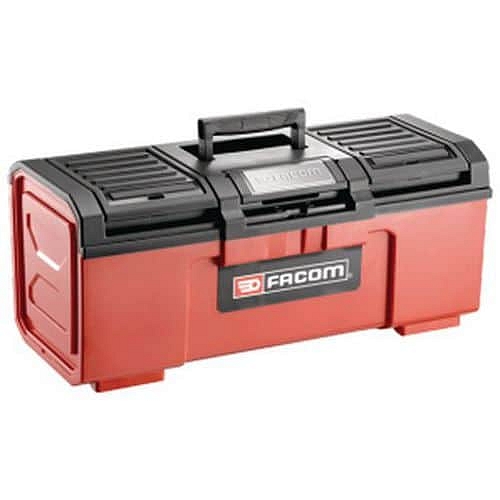 Plastový kufr na nářadí Facom, samozavírací, nosnost 15 kg