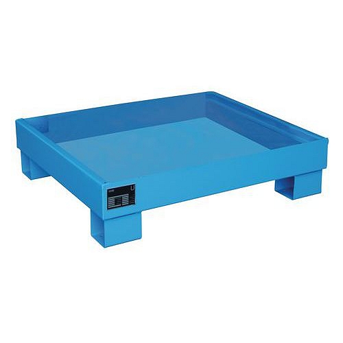 Ocelové záchytné vany, kapacita 73 l