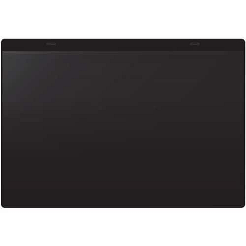 Informační kapsa Beaverswood A4, samolepící, černá