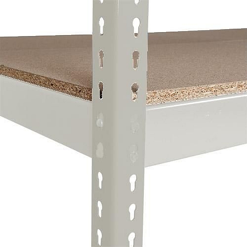 Přídavné dřevotřískové police, 213,4 cm, 580 kg, pozink