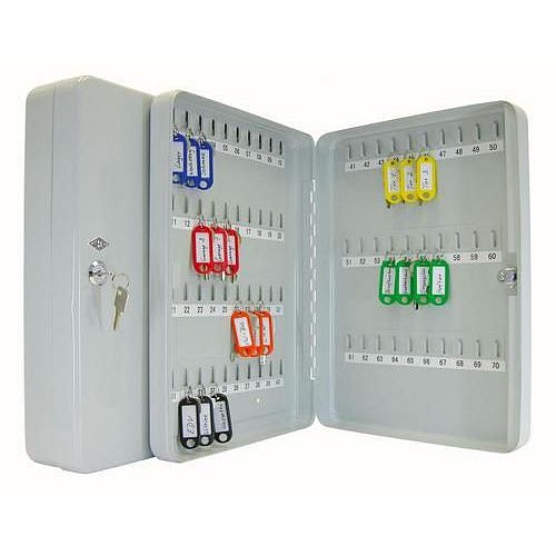 Skříňka na klíče, 70 háčků