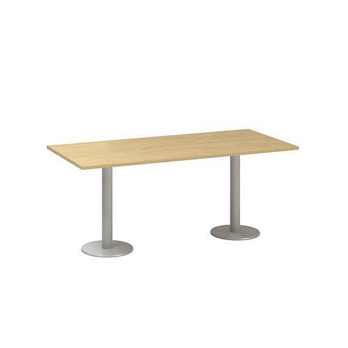 Konferenční stůl Alfa 400, 180 x 80 x 74,2 cm, dezén divoká hruška