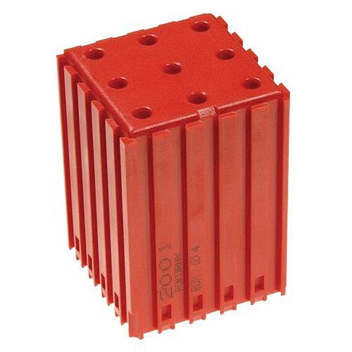 Plastové lůžko pro válcové stopky 4 mm