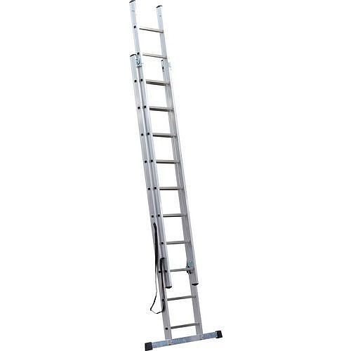 Hliníkový žebřík PROFI, 2 x 10 příček