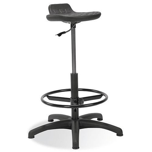 Zvýšená laboratorní stolička Worker